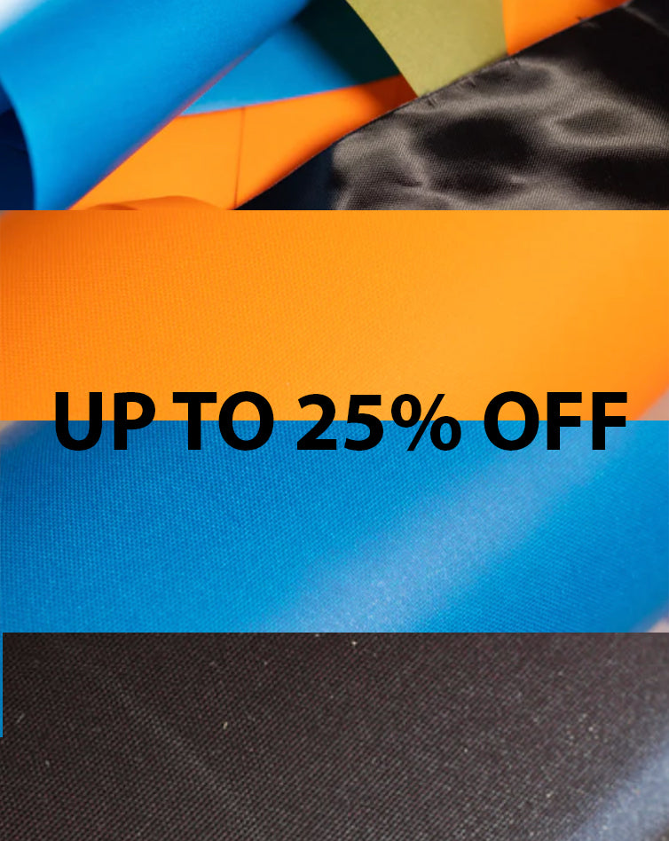 Selection Of LARGE FABRIC SECTIONS. Up To 25% Off.