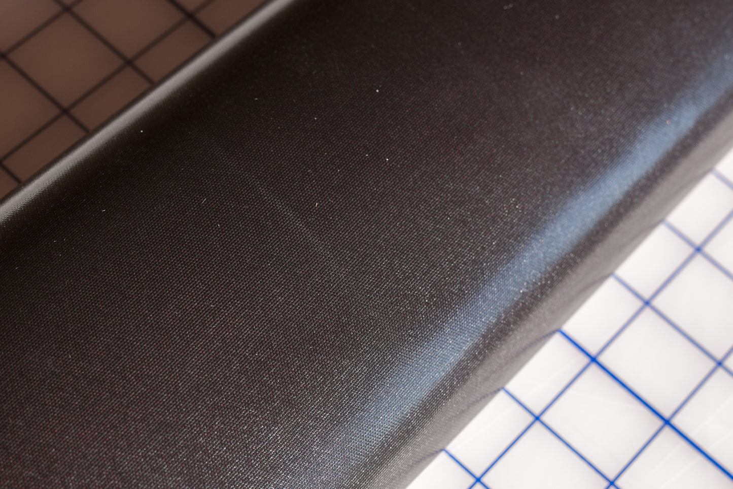 420D Heat Sealable TPU Coated Nylon. BLACK.