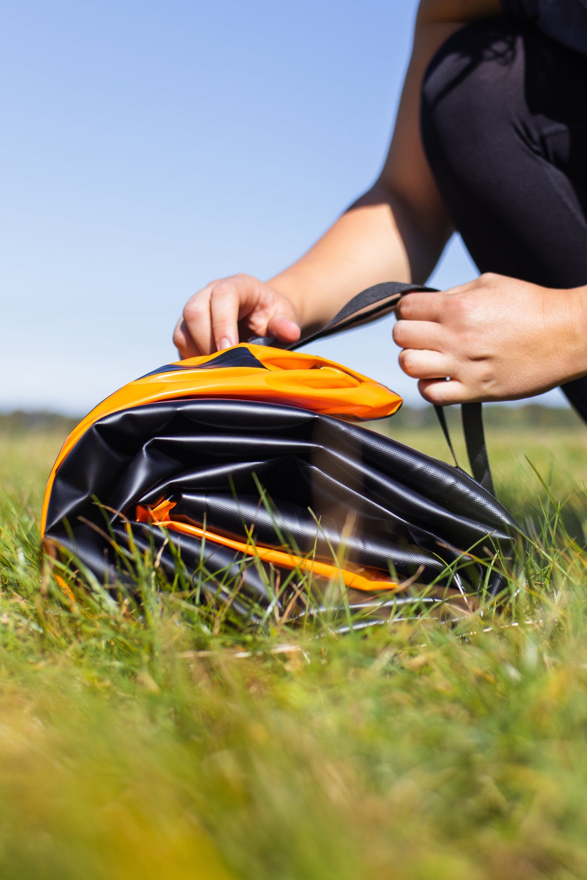 Packable Raft Paddle The Paddle Ready + IRON RAFT Packraft | Iron Raft
