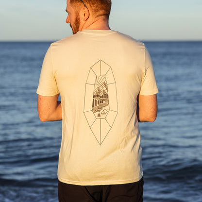 Packraft Outline Tee - 100% Organic Cotton