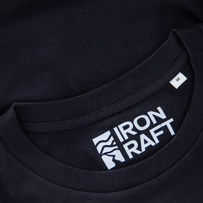 Mountain Design Tee - 100% Organic Cotton - Black