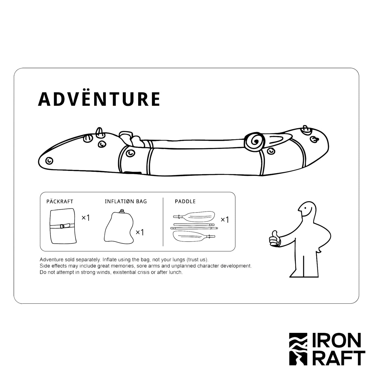 Advënture, Long Sleeve - 100% Organic Cotton